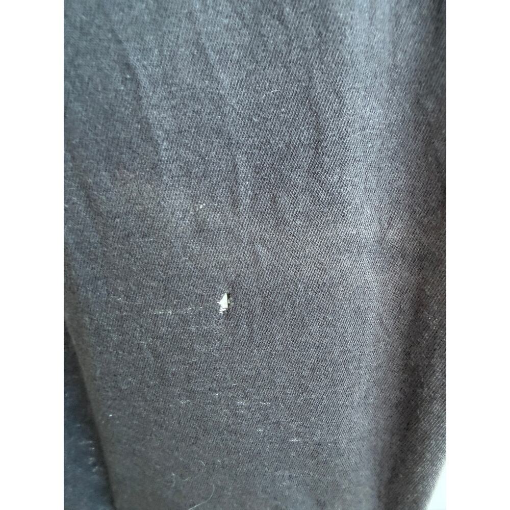 Vintage Graphic Pocket T Shirt Scott’s Graphic Tee Mens L Gray Distressed - Picture 3 of 10